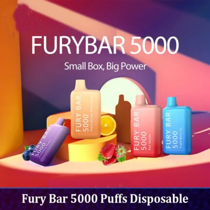 Fury Bar 5000 Puffs Disposable Vape in Dubai