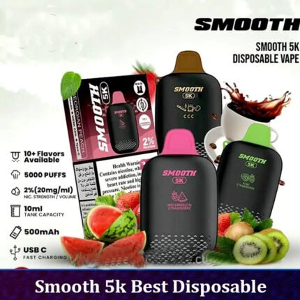 Smooth 5k Best Disposable Vape in Uae