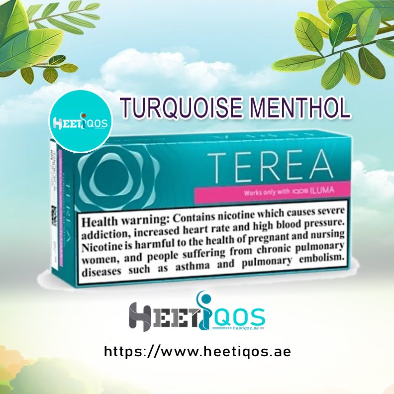Best HEETS TEREA TURQUOISE MENTHOL Dubai