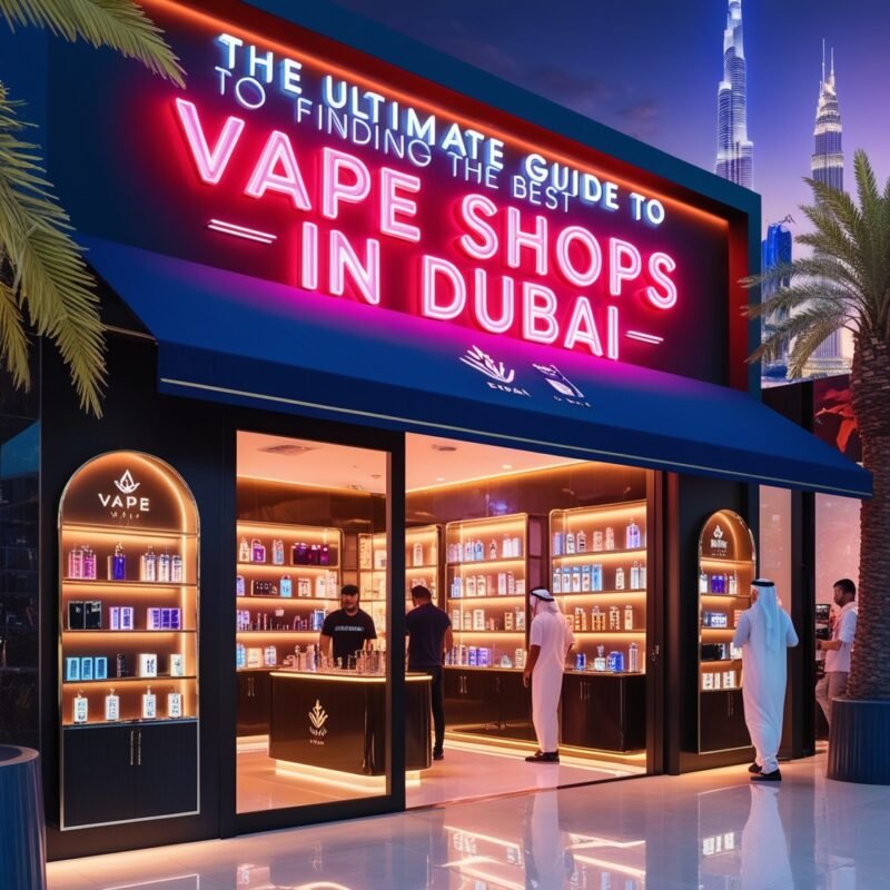 Find the best vape shops in Dubai